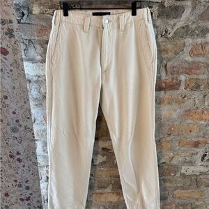 Abercrombie & Fitch Men's Loose Jean - Cream - 30 x 30